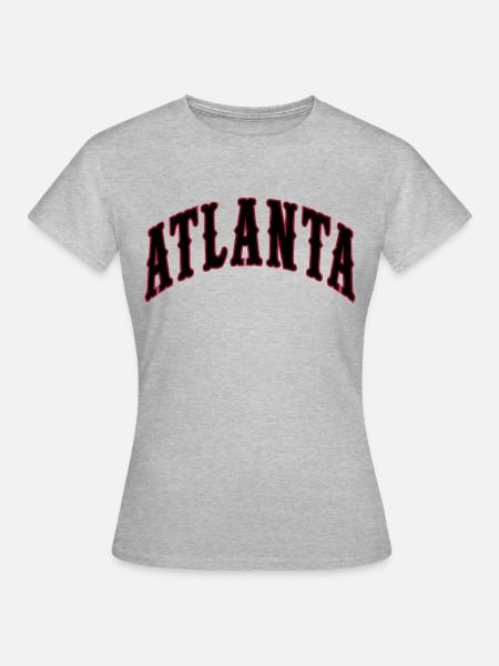 Atlanta - Frauen T-Shirt - Grau meliert