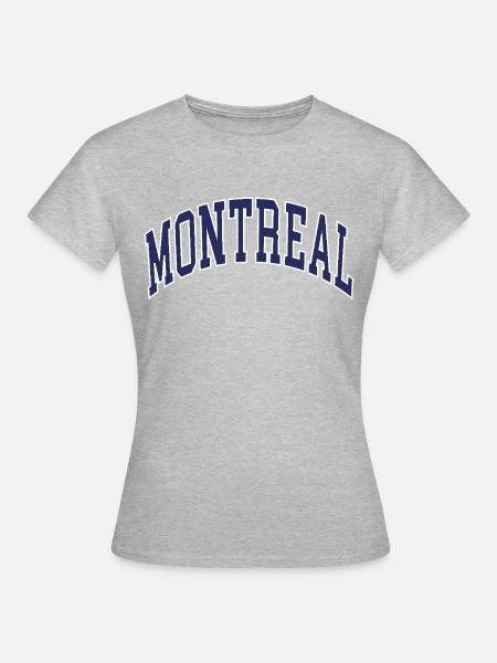 Montreal - Frauen T-Shirt - Grau meliert