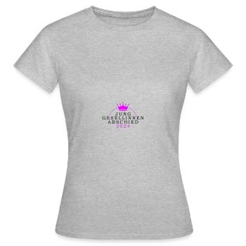 Bachelorette Party 2024 Bachelorette Party - Women's T-Shirt - heather grey - Front - AI Model Female 172 dark (172cm)