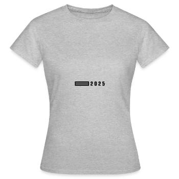 2025 Element - Women's T-Shirt - heather grey - Front - AI Model Female 172 dark (172cm)
