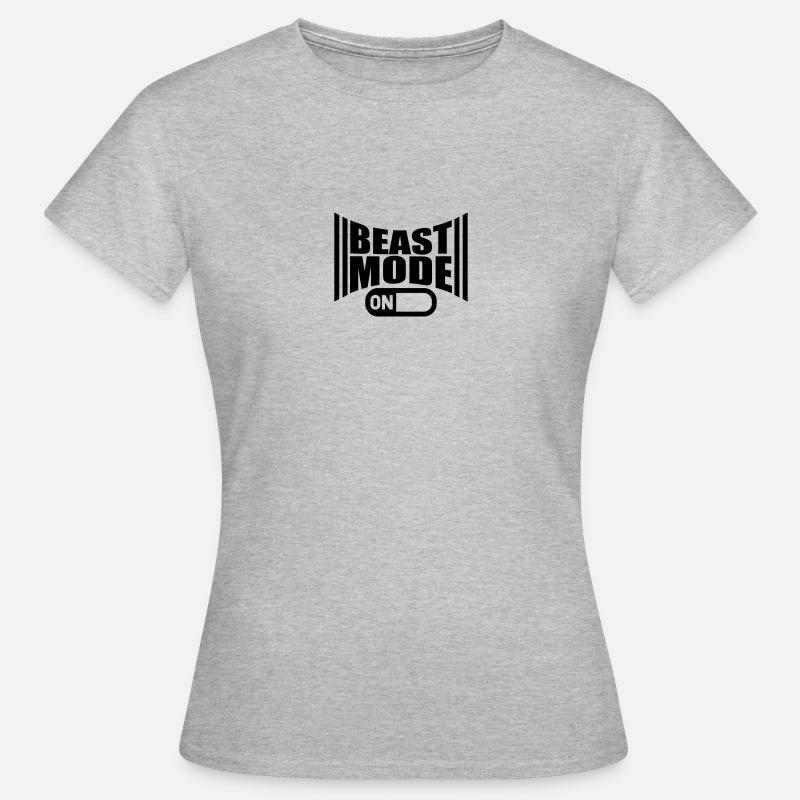 On An Beast Mode Power - Women's T-Shirt - heather grey