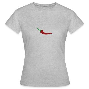 Chili - Women's T-Shirt - heather grey - Front - AI Model Female 172 dark (172cm)