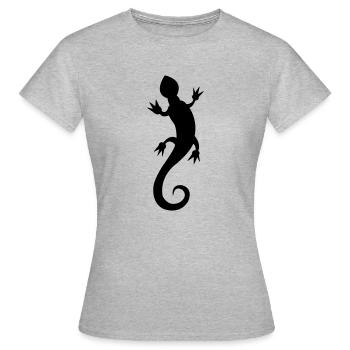 salamander - Frauen T-Shirt - Grau meliert - Vorne - AI Model Female 172 dark (172cm)