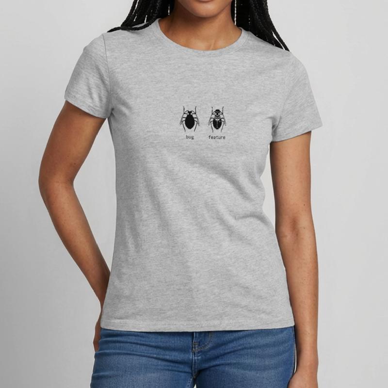 Bug oder Feature Frauen T-Shirt