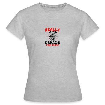 Car Mechanic Car Mechanic Gift - Women's T-Shirt - heather grey - Front - AI Model Female 172 dark (172cm)