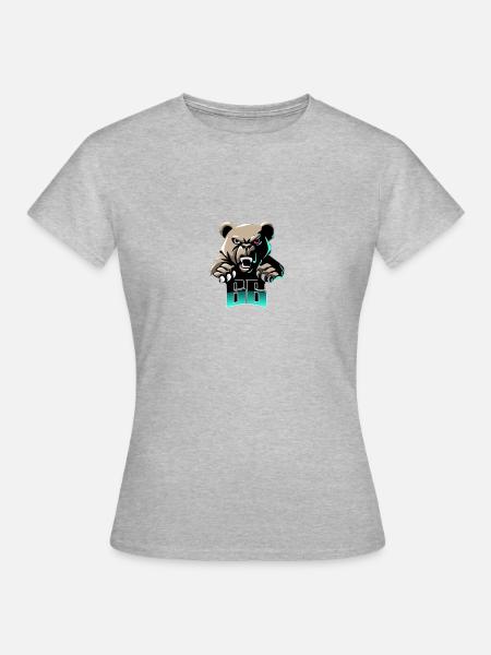 AustriaDerBär Bärenbande - Frauen T-Shirt - Grau meliert
