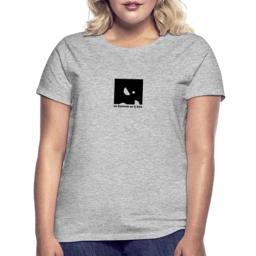 Logo Elefante Negro - Camiseta mujer