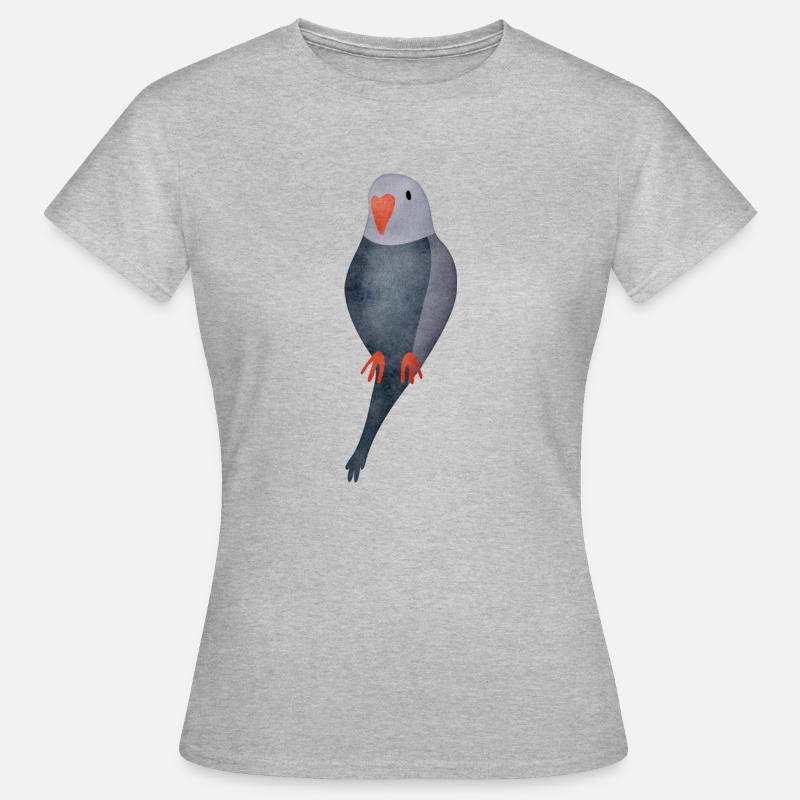 budgerigar - Women's T-Shirt - heather grey