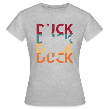 Duck ducks - Women's T-Shirt - heather grey - Front - AI Model Female 172 dark (172cm)