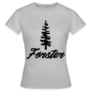 Montre au monde que tu es un garde forestier! - T-shirt Femme - gris chiné - Devant - AI Model Female 172 dark (172cm)