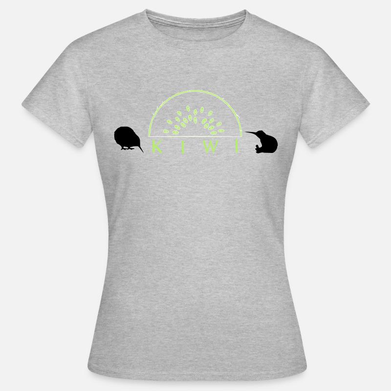 kiwi - Women's T-Shirt - heather grey
