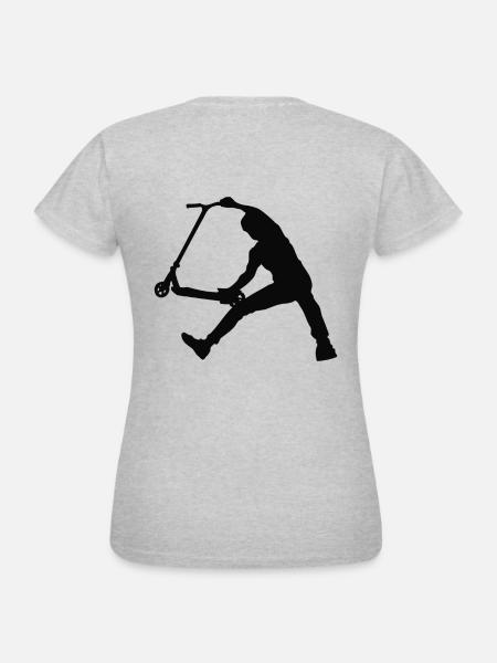 Fingerwhip 1 - Frauen T-Shirt - Grau meliert
