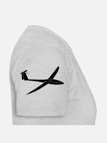 Glider Gliding Gliding Gliding Glider - Women's T-Shirt - heather grey - Right