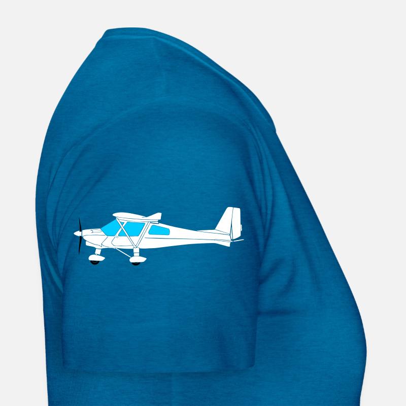 Pilote d’avion Avion Ultralight Ul c42 T-shirt Femme