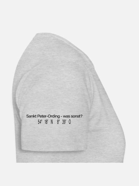 Sankt Peter-Ording - was sonst? - Frauen T-Shirt - Grau meliert
