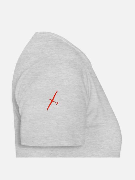 86 glider glider glider pilot pilot - Women's T-Shirt - heather grey - Right