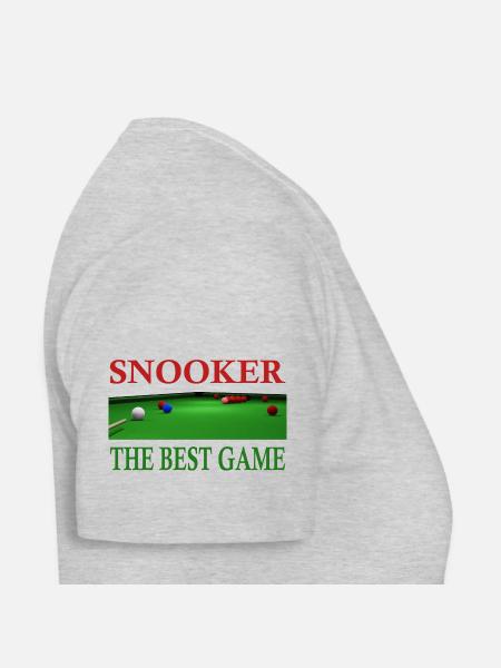 Snooker, Snooker Masters, Billard - Frauen T-Shirt - Grau meliert