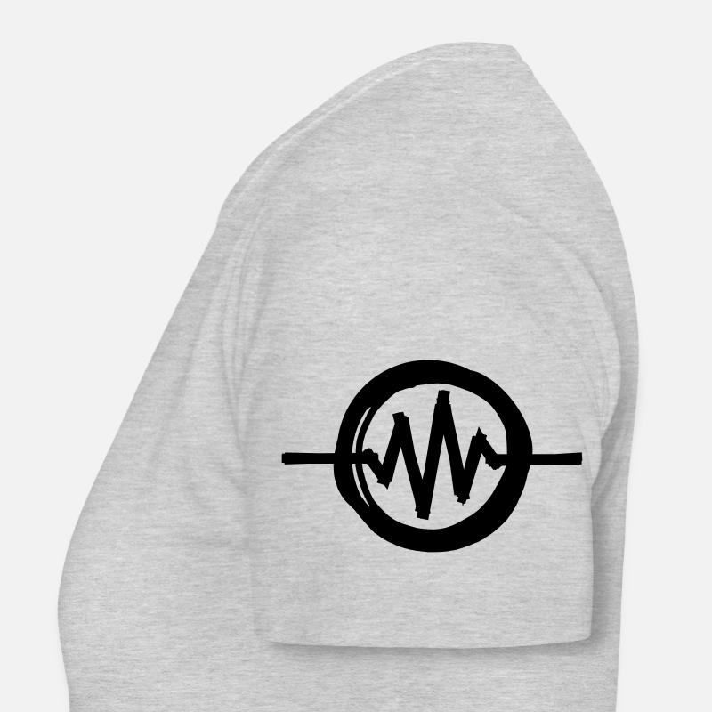Einmal Techno Immer Techno Rave Festivals Sprüche Frauen T-Shirt