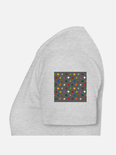 Caps & Colors 1.0 - Frauen T-Shirt - Grau meliert