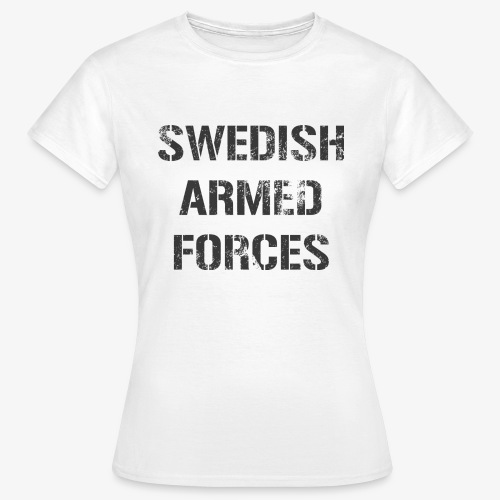 SWEDISH ARMED FORCES Rugged + SWE Flag - T-shirt dam
