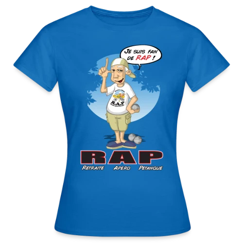 Retraite Idéale : Apéro & Pétanque à Volonté - T-shirt Femme