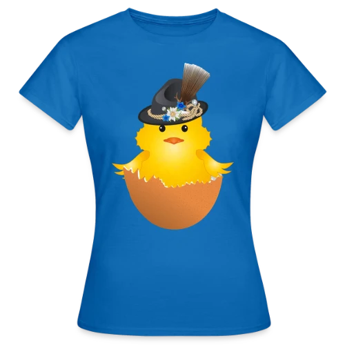 Adorable Poussin Bavarois en Costume Traditionnel - T-shirt Femme