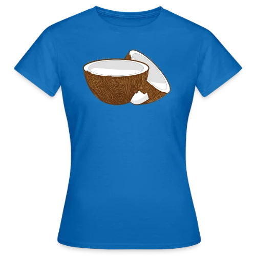 Moitiés de Noix de Coco - Évasion Tropicale - T-shirt Femme