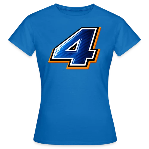 Maillot de Sport Numéro 4 - T-shirt Femme
