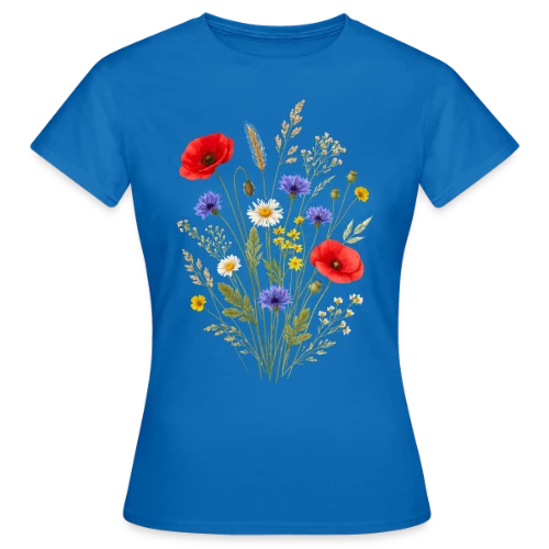 Fleurs Sauvages - Esprit Bohème Nature - T-shirt Femme