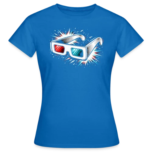 Lunettes 3D Rétro - T-shirt Femme