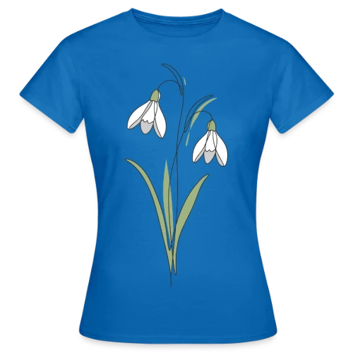 Line Art Perce-Neige - T-shirt Femme