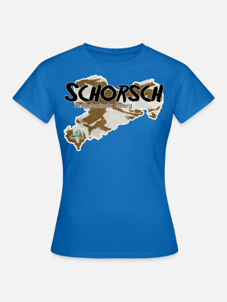 Schorsch - Georg - Säggsch - T-shirt dam - royalblå