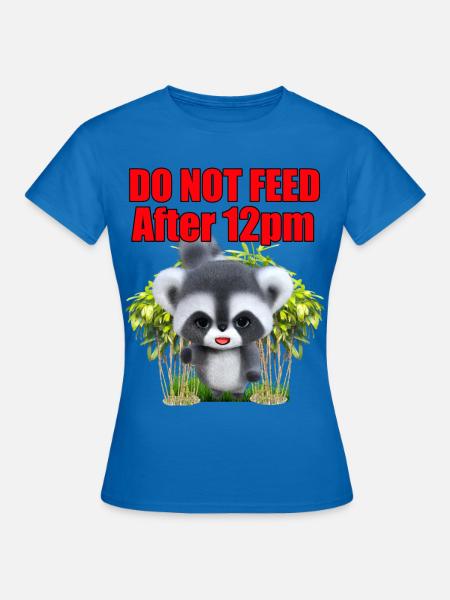 Füttern Sie den Gremlin nicht - Frauen T-Shirt - Royalblau
