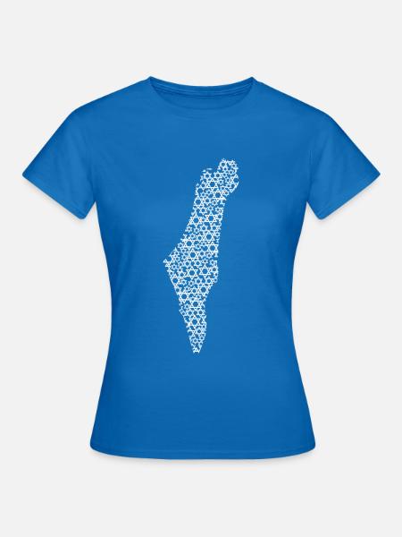 Israel - Frauen T-Shirt - Royalblau