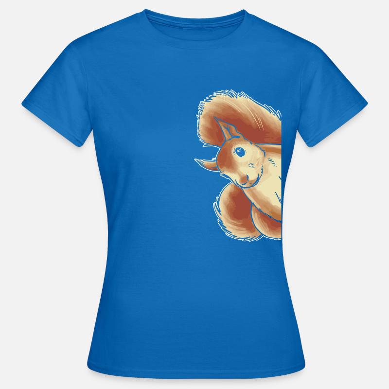 Funny squirrel, squirrel, squirrel - Women's T-Shirt - royal blue