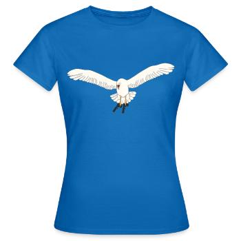Mouette avec des fusils - T-shirt Femme - bleu royal - Devant - AI Model Female 172 dark (172cm)