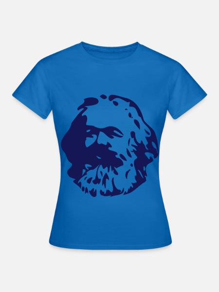 marx - Frauen T-Shirt - Royalblau