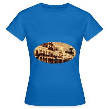 Cuba - T-shirt Femme - bleu royal - Devant - AI Model Female 172 dark (172cm)