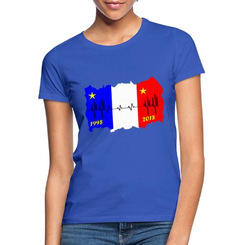 France 2018 coupe du monde les bleus - T-shirt Femme