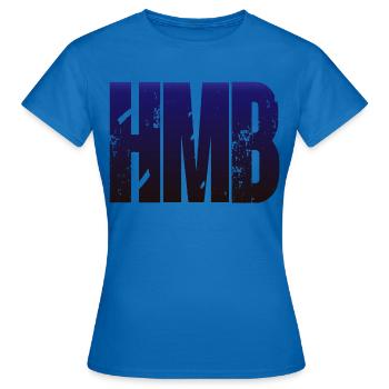 HMB Hold my beer quote fun beer saying funny - Women's T-Shirt - royal blue - Front - AI Model Female 172 dark (172cm)