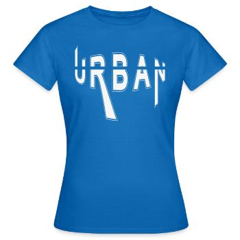 Urban - T-shirt Femme - bleu royal - Devant - AI Model Female 172 dark (172cm)