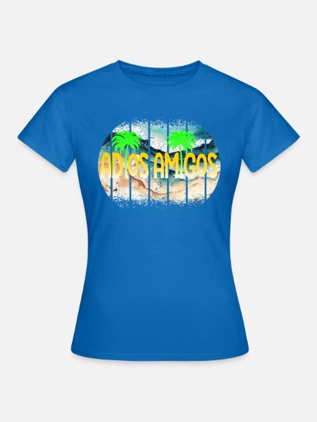 Adios Amigos - Frauen T-Shirt - Royalblau