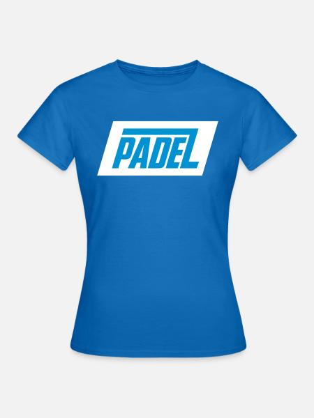 Padel - Frauen T-Shirt - Royalblau