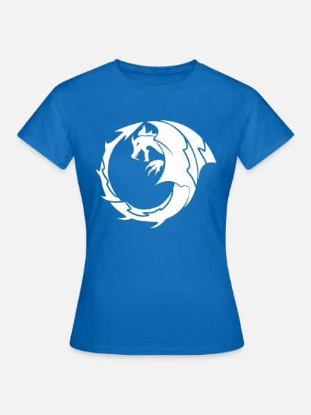 dragon - Frauen T-Shirt - Royalblau