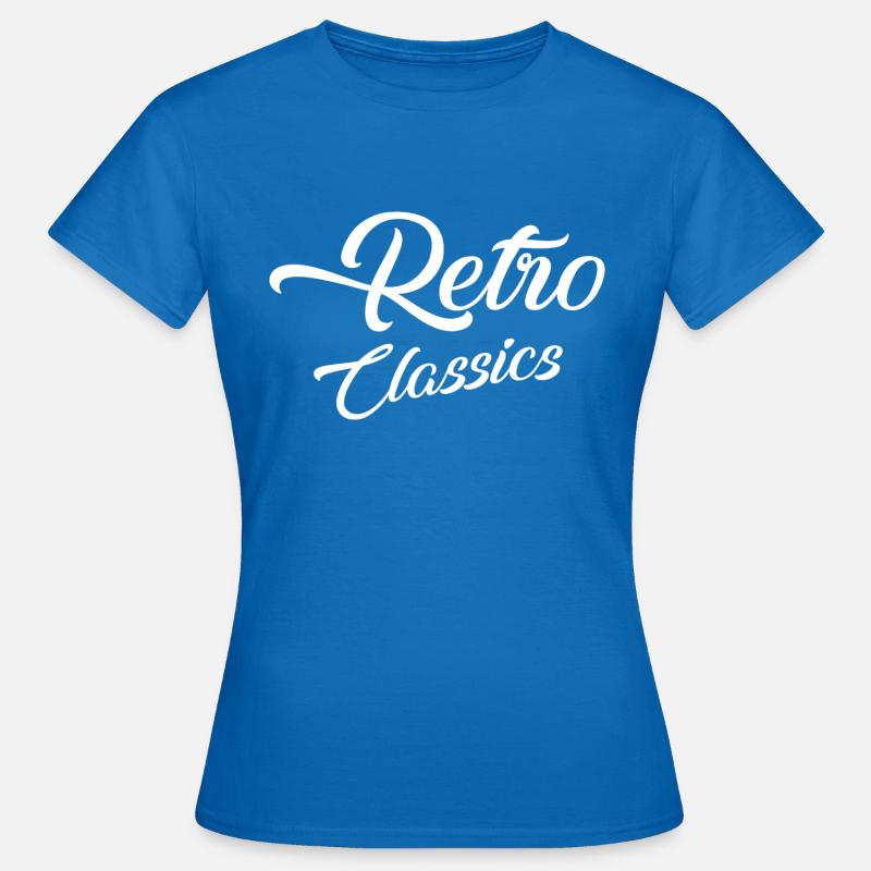 Retro Classics - Women's T-Shirt - royal blue
