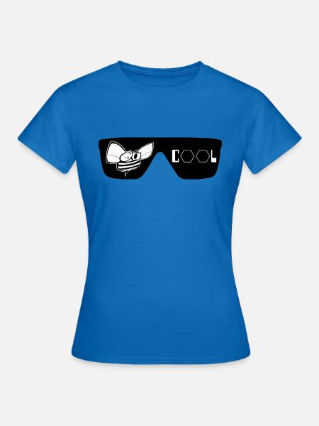 be cool mit Sonnenbrille - Frauen T-Shirt - Royalblau
