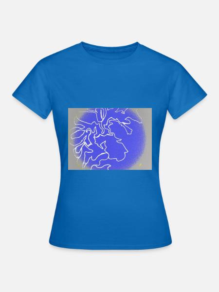 MAI K Sum23 - Frauen T-Shirt - Royalblau