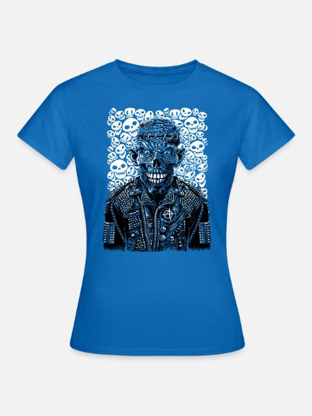 Schwerer Zombie - Frauen T-Shirt - Royalblau