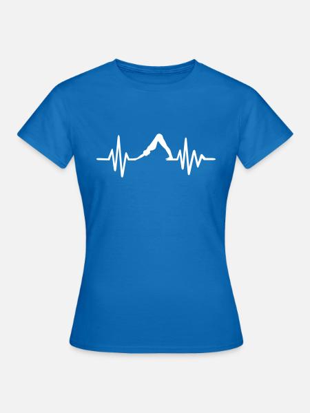 Pilates - Frauen T-Shirt - Royalblau
