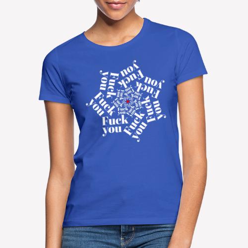 Fuck You - Mandala Star (white) - Women's T-Shirt